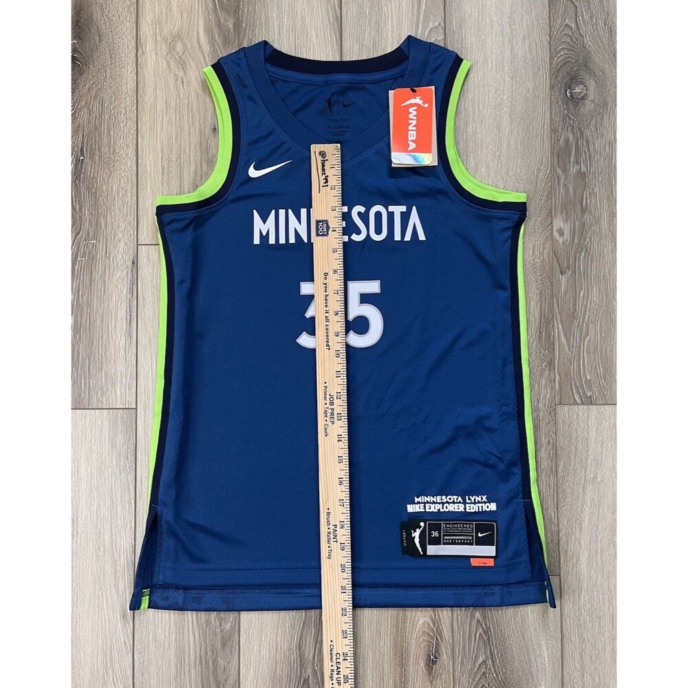 Nike Jersey Alissa Pili Minnesota Lynx 2024 WNBA Explorer Blue Women’s Sz XS NWT - Picture 8 of 9
